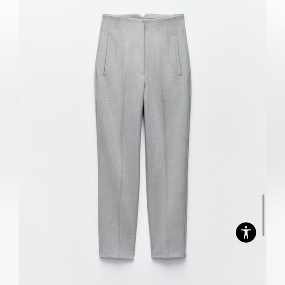 Zara High Waist Pants - Picture 9 of 9